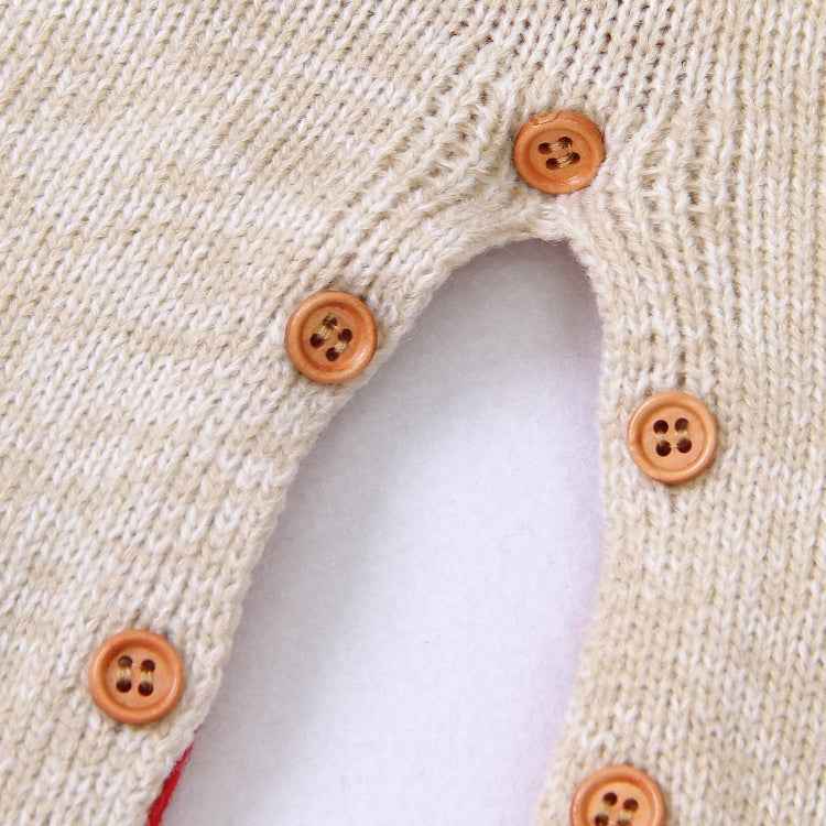 Boys And Girls Knitted Christmas Sweater