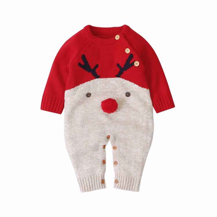 Boys And Girls Knitted Christmas Sweater, 70, 80cm, 90cm, 100cm