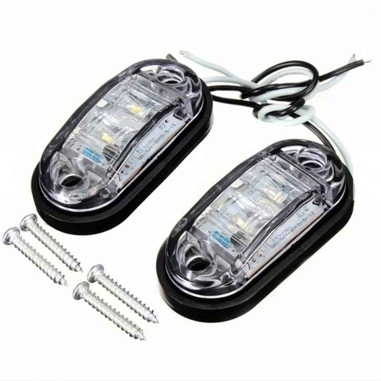 10-30V Oval Clearing Truck Trailer Side Marker Light