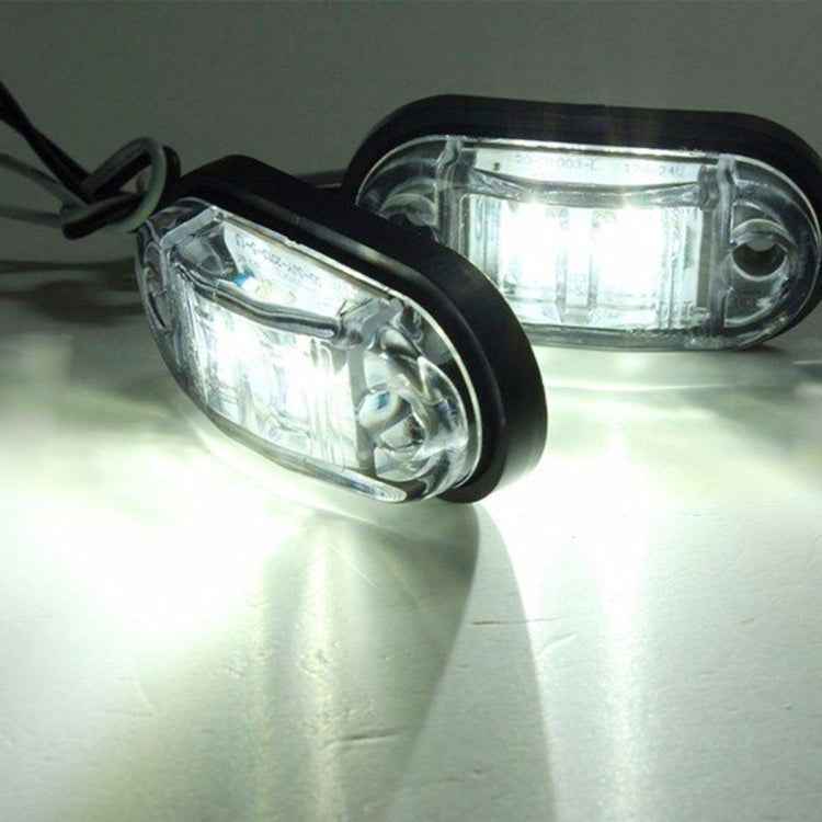 10-30V Oval Clearing Truck Trailer Side Marker Light