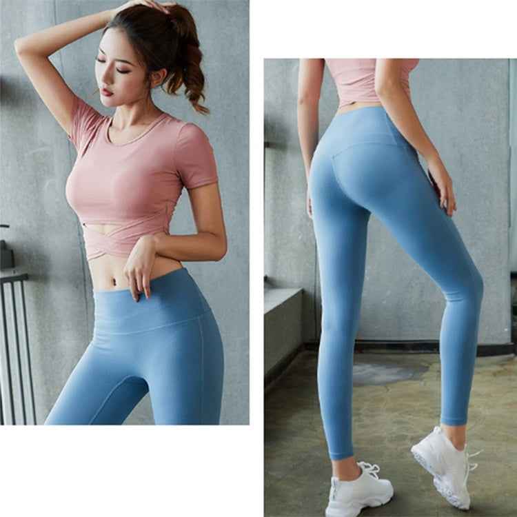 Sports Running Fitness Quick-drying Two-piece Suit (Color:Black Size:XL), S, M, L, XL