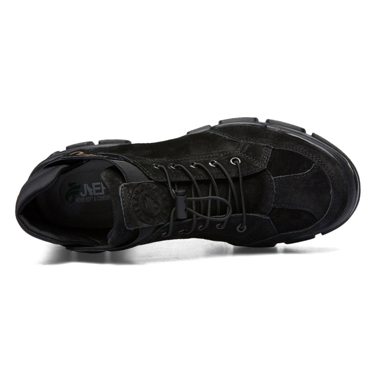 Jiefu Anti Smashing, Anti Piercing, Waterproof And Oil Resistant Electric Welding High Top Safety Shoes (Color:Sand Color Size:46), 36, 37, 38, 39, 40, 41, 42, 43, 44, 45, 46