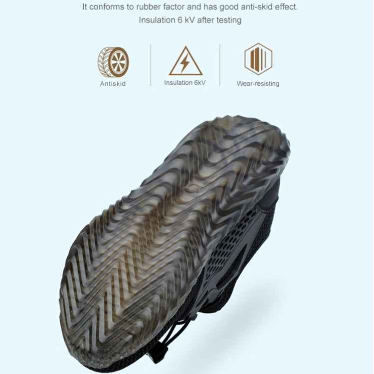 Jiefu Insulating Work Safety Shoes With Air Permeability, Impact Resistance And Puncture Resistance