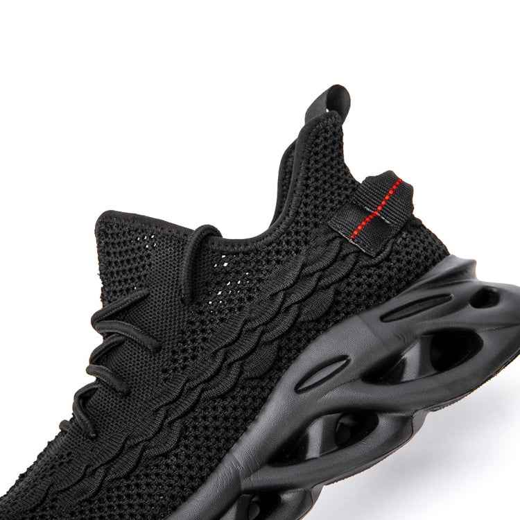 Jiefu Breathable Flying Fabric Anti Smashing And Anti Piercing Insulating Safety Shoes