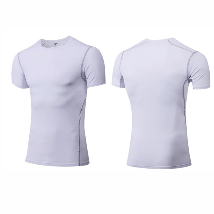 Stretch Quick Dry Tight T-shirt Training Bodysuit, S, M, L, XL, XXL, XXXL