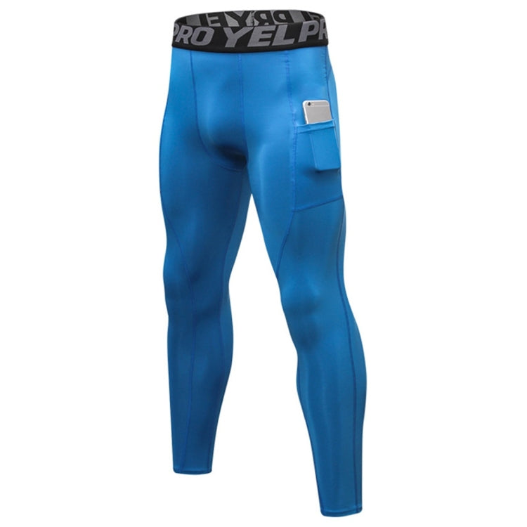 Running Training Sweat Wicking Stretch Tights With Pocket (Color:Red Size:S)