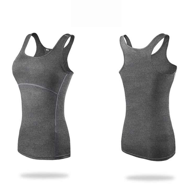 Tight Training Exercise Fitness Yoga Quick Dry Vest, S, M, L, XL, XXL