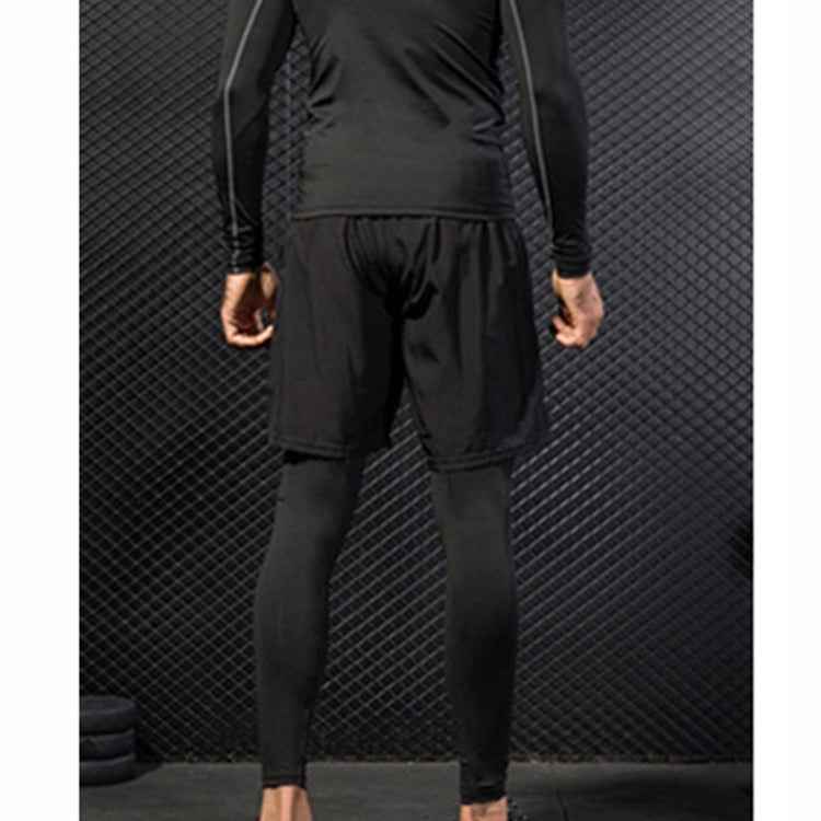 Fake Two Piece Fitness Leisure Stretch Quick Drying Pants