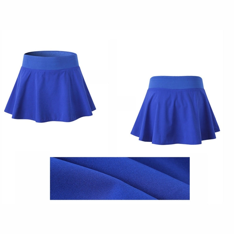 Tennis Dance Yoga Quick Drying Anti Light Lining Skirt Pants (Color:Rose Red Size:XXL), S, M, L, XL, XXL