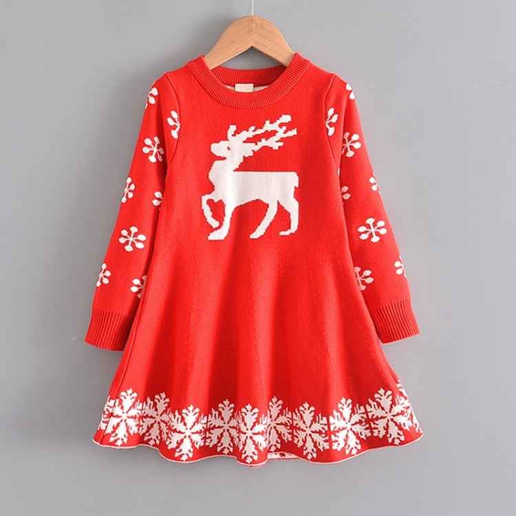 Christmas Children Padded Dress