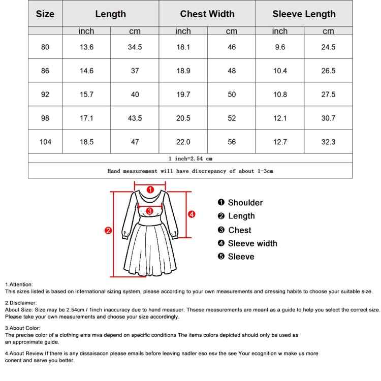 Girls Ruffled Long Sleeve Dress