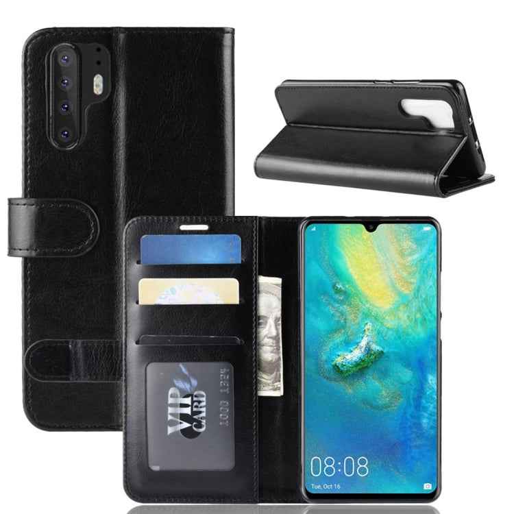 For Huawei P30 pro R64 Texture Horizontal Flip Leather Case