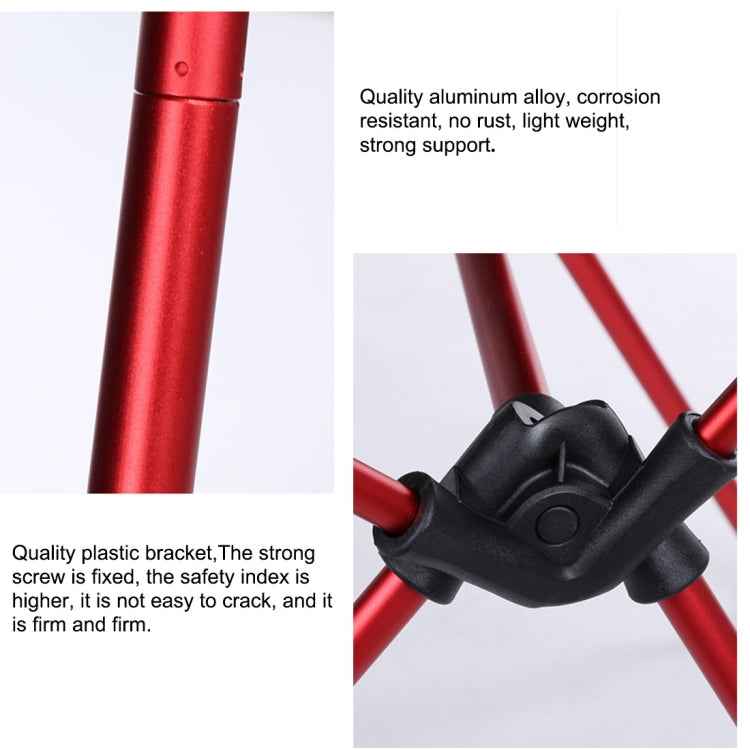 Outdoor Portable Folding Camping Chair Light Fishing Beach Chair Aviation Aluminum Alloy Backrest Recliner, Camping Chair(blue), Camping Chair(green), Camping Chair(orange), Camping Chair(red)