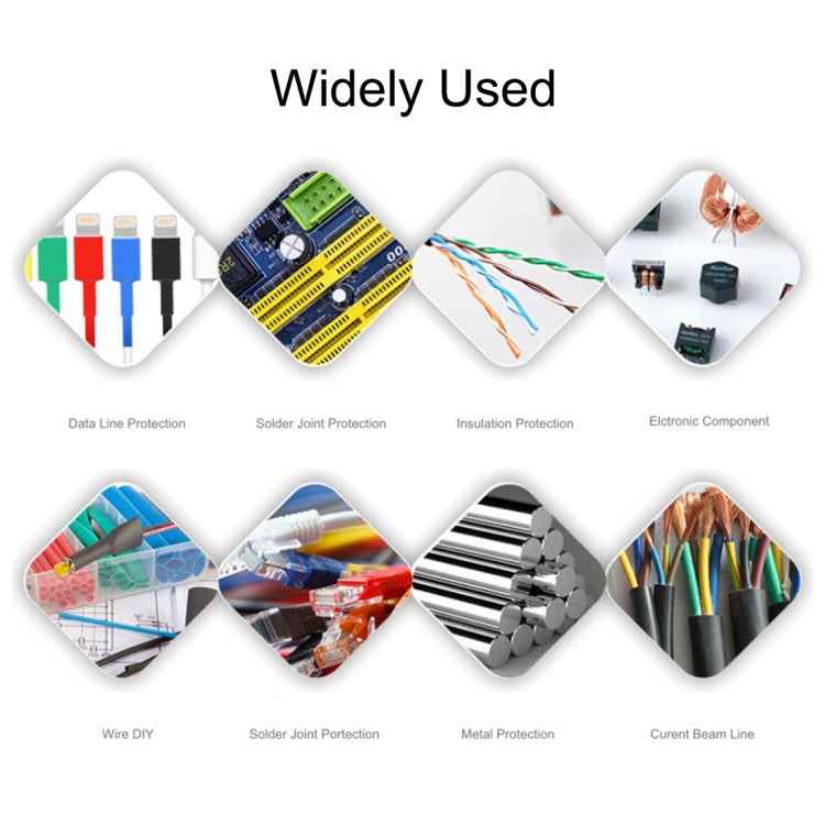 530 Colorful PCS Waterproof High Toughness Oxidation Resistance Seal Heat Shrinkable Tube