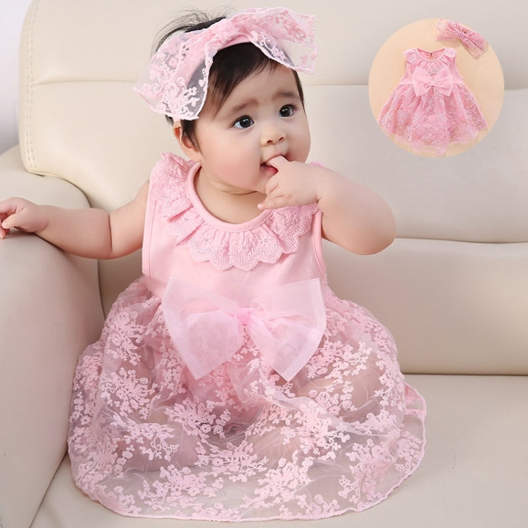 Toddler Girl Dress Group with Bowknot (Color:White Size:66-73), 50, 60, 70, 80