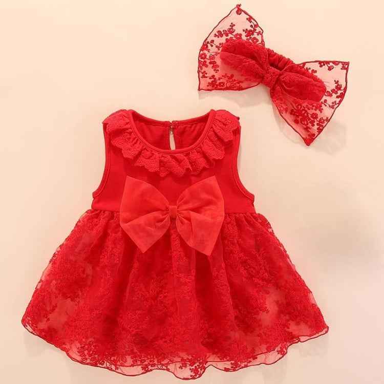 Toddler Girl Dress Group with Bowknot (Color:White Size:66-73), 50, 60, 70, 80