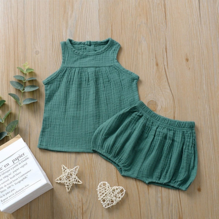 Children multicolor vest + big PP shorts two-piece suit