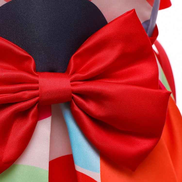 GirlsVest Skirt Dot Print Princess Dress