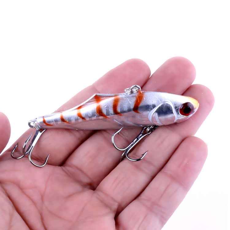 HENGJIA VI026 7cm/24g Full Swimming Layer Plastic Hard Baits Fishing Lures Set Tackle Baits, Bagged