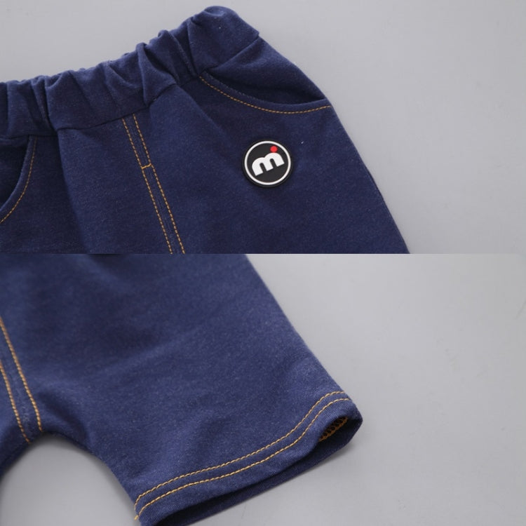 Childrens Two-piece Summer Crown Shirt For Boys