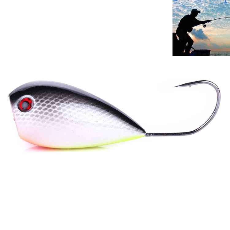 HENGJIA PO036 8cm/13g Big Mouth Single Hook Hitting Water Wave Hard Bait Lure Outdoor Fishing Gear Lure Fishing Bait Fishing Tackle