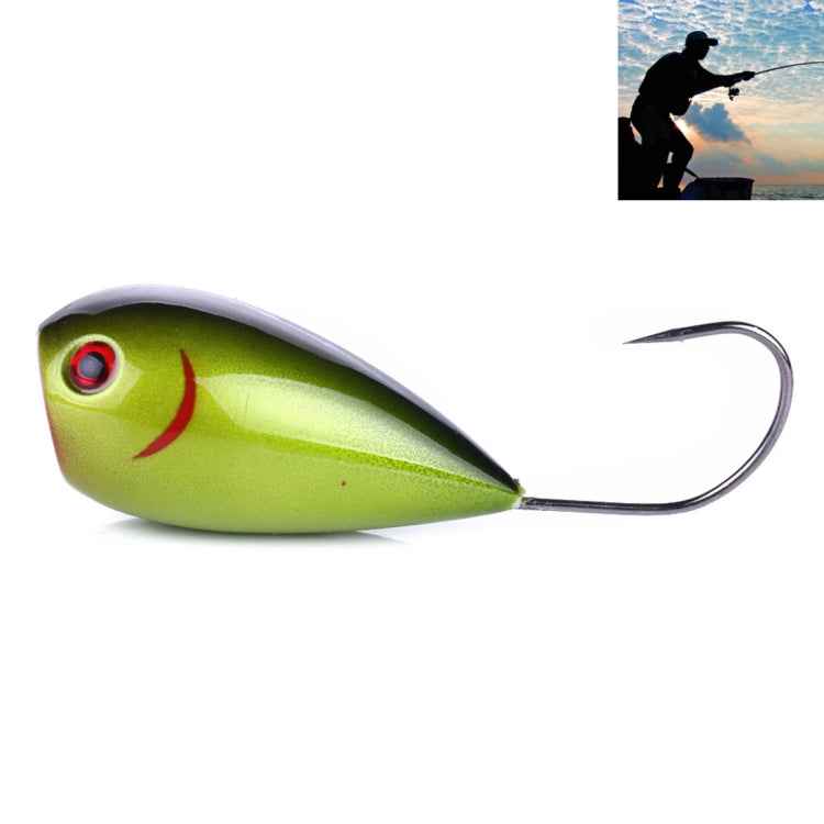 HENGJIA PO036 8cm/13g Big Mouth Single Hook Hitting Water Wave Hard Bait Lure Outdoor Fishing Gear Lure Fishing Bait Fishing Tackle
