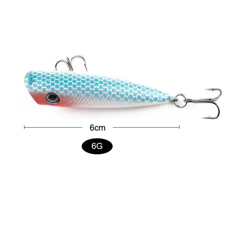 HENGJIA PO035 6cm/6g Simulation Hard Baits Fishing Lures Tackle Baits Fit Saltwater and Freshwater, PO035 1#, PO035 2#, PO035 3#, PO035 4#, PO035 5#