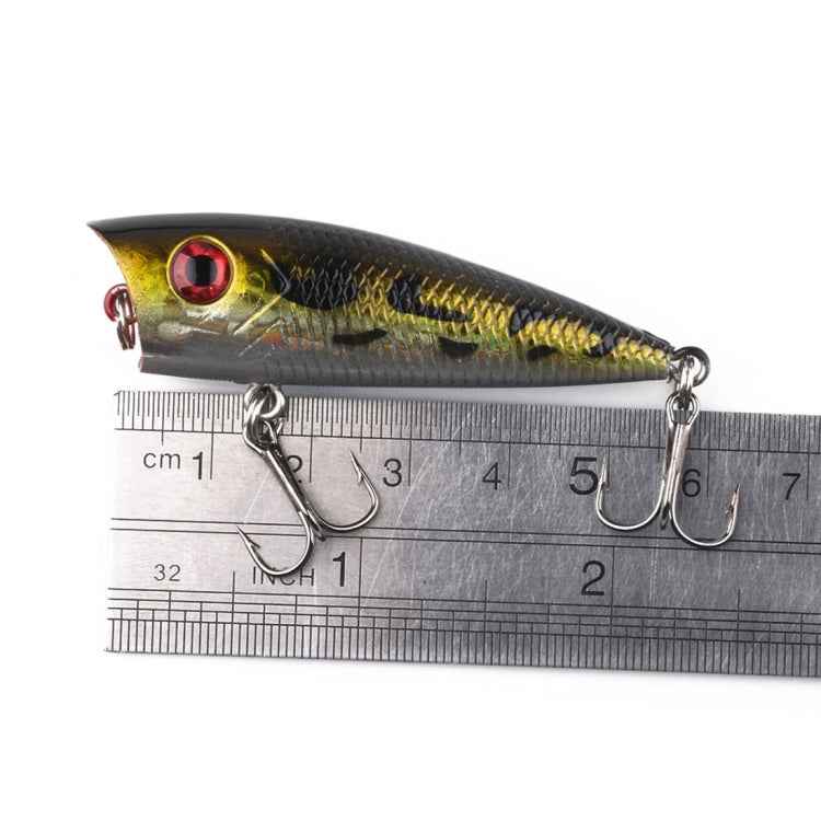 HENGJIA PO035 6cm/6g 5 PCS Simulation Hard Baits Fishing Lures Set Tackle Baits Fit Saltwater and Freshwater