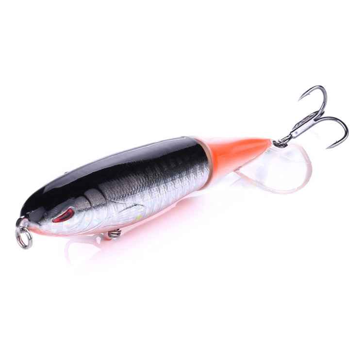 HENGJIA PE018 10cm/13g Propeller Tractor Shaped Hard Baits Fishing Lures Tackle Baits Fit Saltwater and Freshwater