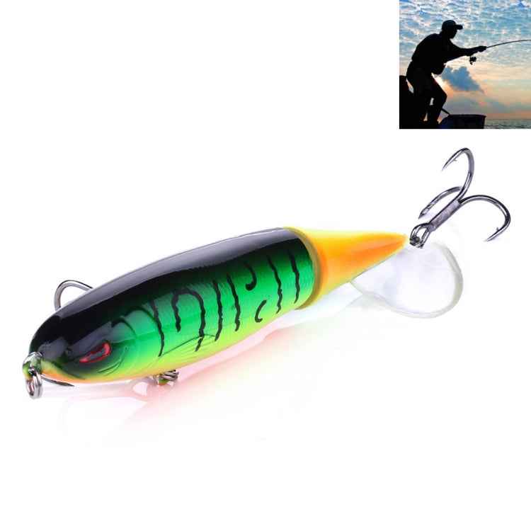 HENGJIA PE018 10cm/13g Propeller Tractor Shaped Hard Baits Fishing Lures Tackle Baits Fit Saltwater and Freshwater