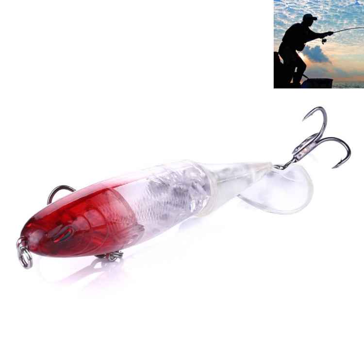 HENGJIA PE018 10cm/13g Propeller Tractor Shaped Hard Baits Fishing Lures Tackle Baits Fit Saltwater and Freshwater