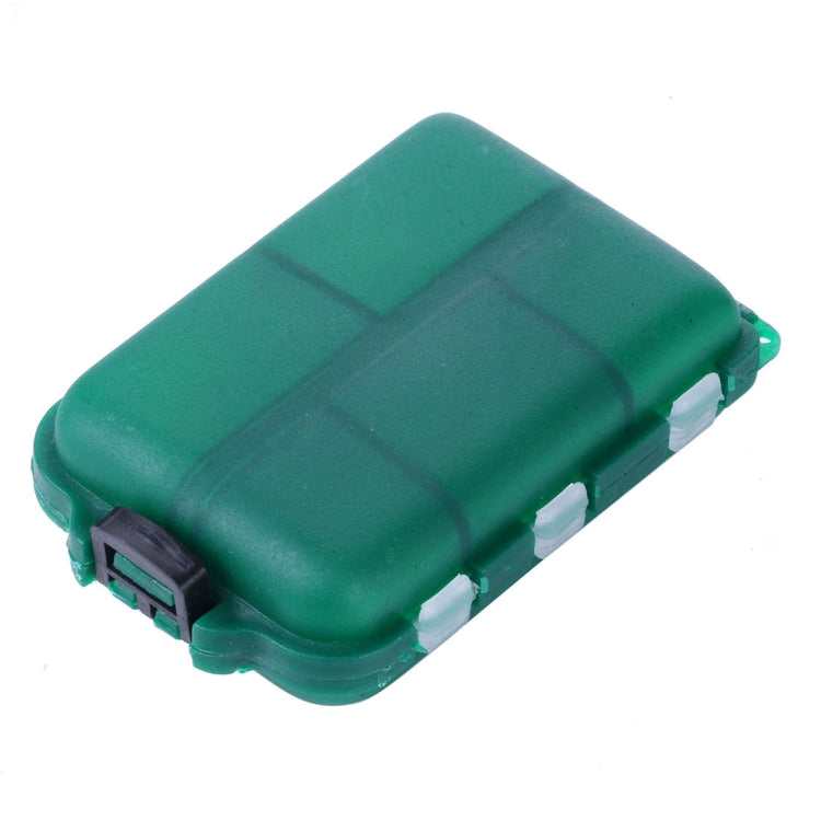 HENGJIA qt061-1 Ten Grid Clamshell Fishing Gear Storage Fishing Tackle Box, qt061-1