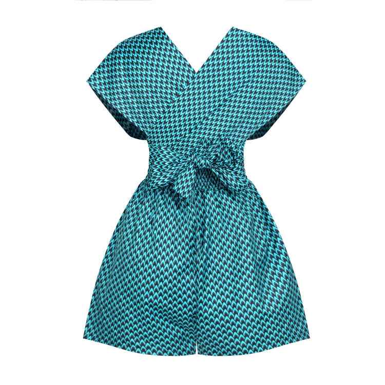 Ladies Casual Loose Print Multi-wear Jumpsuit