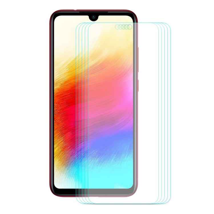 5 PCS ENKAY Hat-Prince 0.26mm 9H 2.5D Curved Full Screen Tempered Glass Film For Xiaomi Redmi Note 7, Redmi Note 7
