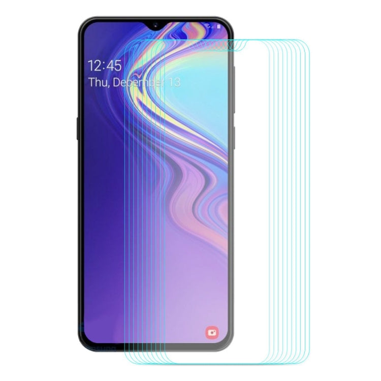 10 PCS ENKAY Hat-Prince 0.26mm 9H 2.5D Curved Full Screen Tempered Glass Film For Galaxy M20, Galaxy M20