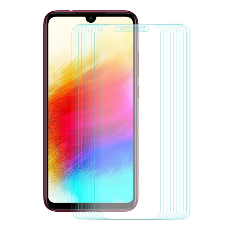 10 PCS ENKAY Hat-Prince 0.26mm 9H 2.5D Curved Full Screen Tempered Glass Film For Xiaomi Redmi Note 7, Redmi Note 7