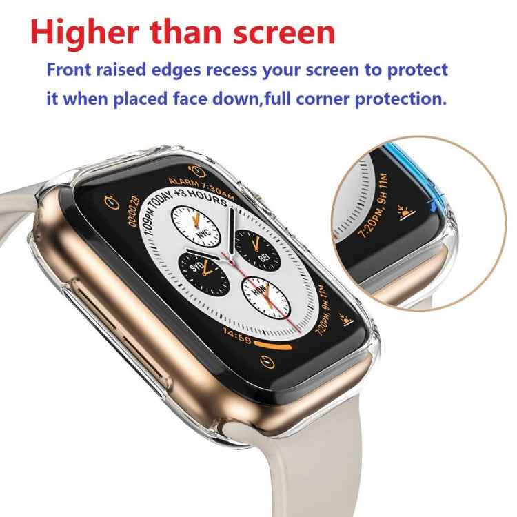 ENKAY Hat-Prince 2 in 1 TPU Semi-clad Case + 3D Full Screen PET Curved Heat Bending Film for Apple Watch Series 6 / 5 / 4 / SE 3 / SE 2 / SE 1 40mm