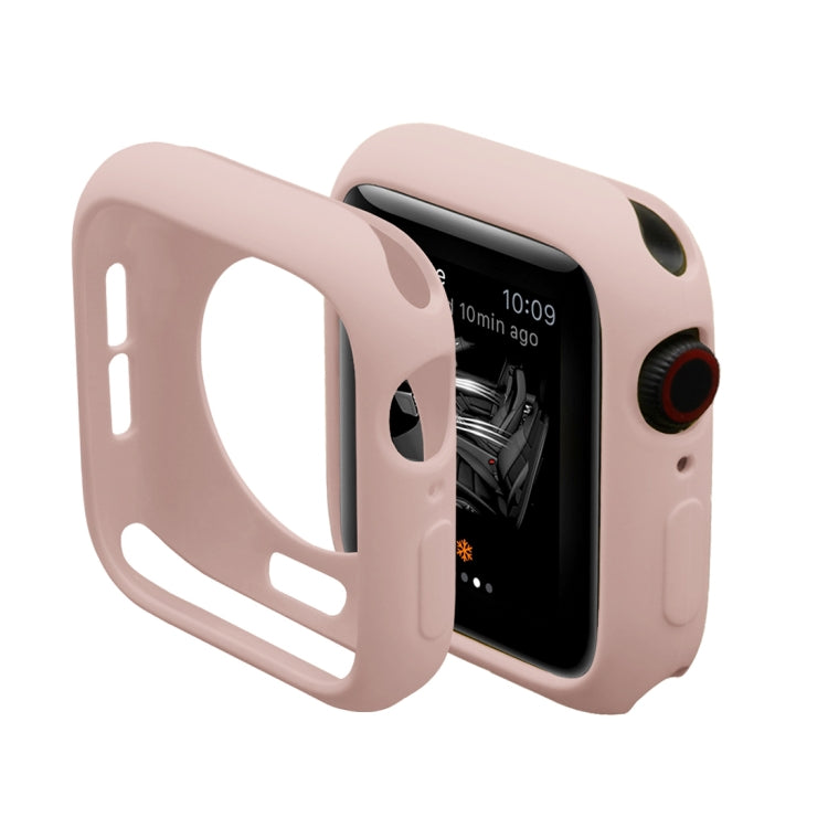 ENKAY Hat-Prince 2 in 1 TPU Semi-clad Protective Shell + 3D Full Screen PET Curved Heat Bending HD Screen Protector For Apple Watch Series 6 / 5 / 4 / Watch SE 44mm