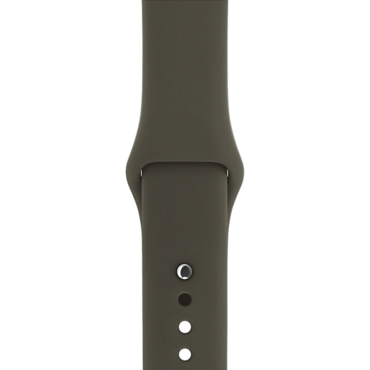 For Apple Watch Series 3 & 2 & 1 38mm Fashion Simple Style Silicone Wrist Watch Band, For 38mm