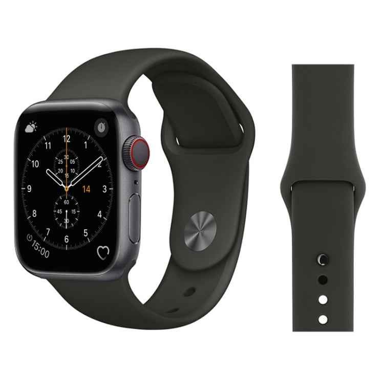 For Apple Watch Series 3 & 2 & 1 38mm Fashion Simple Style Silicone Wrist Watch Band