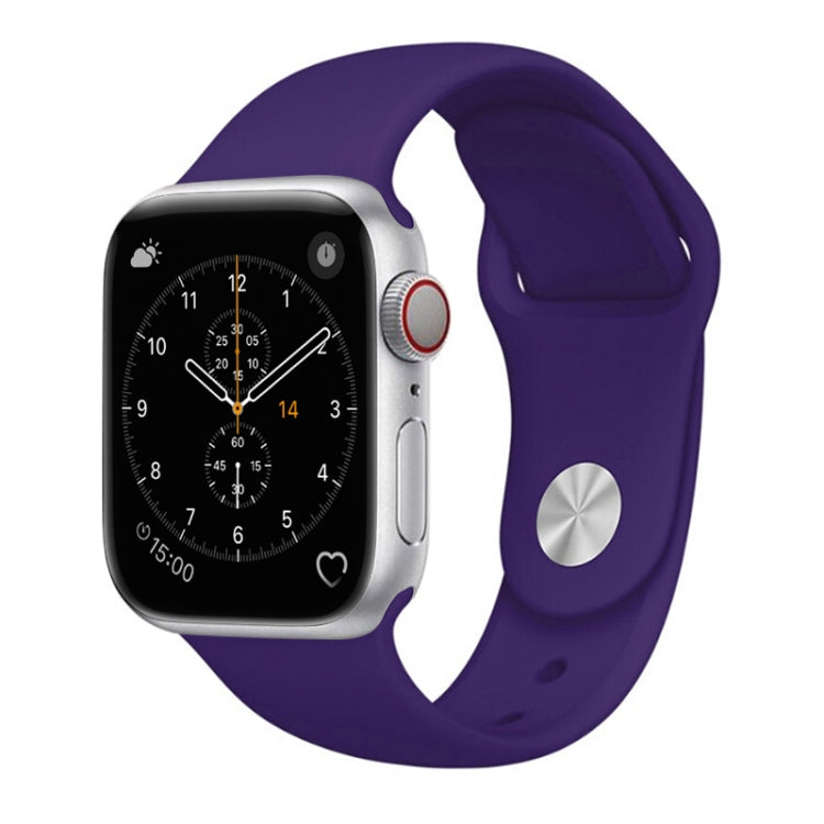 For Apple Watch Series 3 & 2 & 1 38mm Fashion Simple Style Silicone Wrist Watch Band