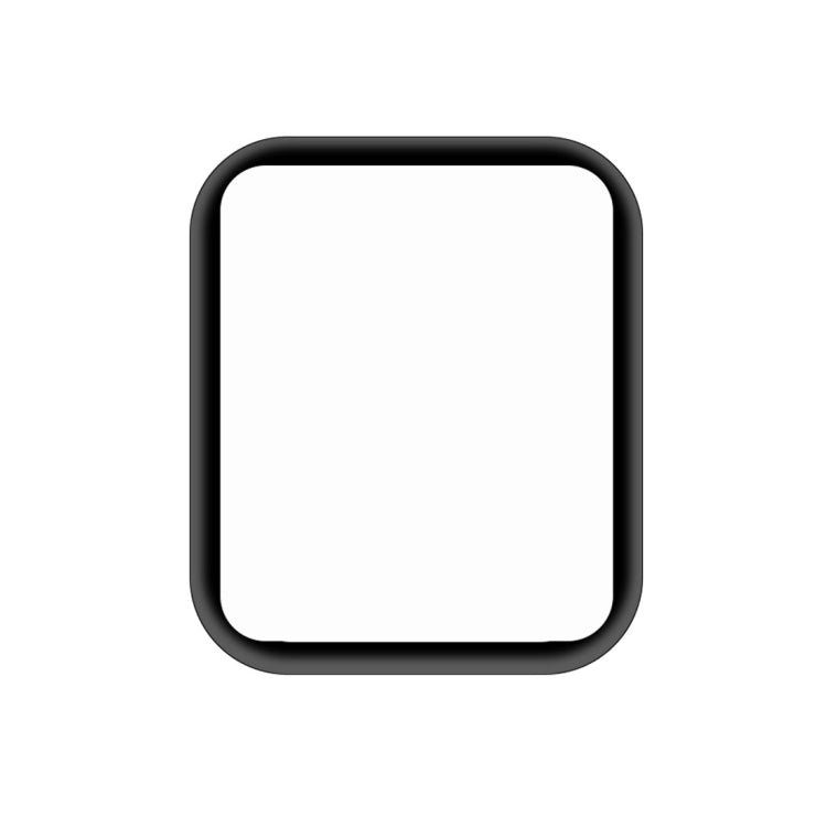 ENKAY Hat-Prince 3D Full Screen Electroplating PET Curved Heat Bending HD Screen Protector for Apple Watch Series 4 40mm