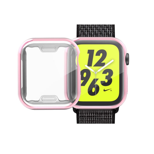 Full Coverage Plating TPU Case For Apple Watch Series 6 / 5 / 4 / Watch SE 40mm