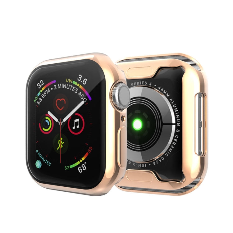 Full Coverage Plating TPU Case For Apple Watch Series 6 / 5 / 4 / Watch SE 40mm, For Apple Watch Series 6 / 5 / 4 / Watch SE 40mm, For Series 5 & 4 40mm