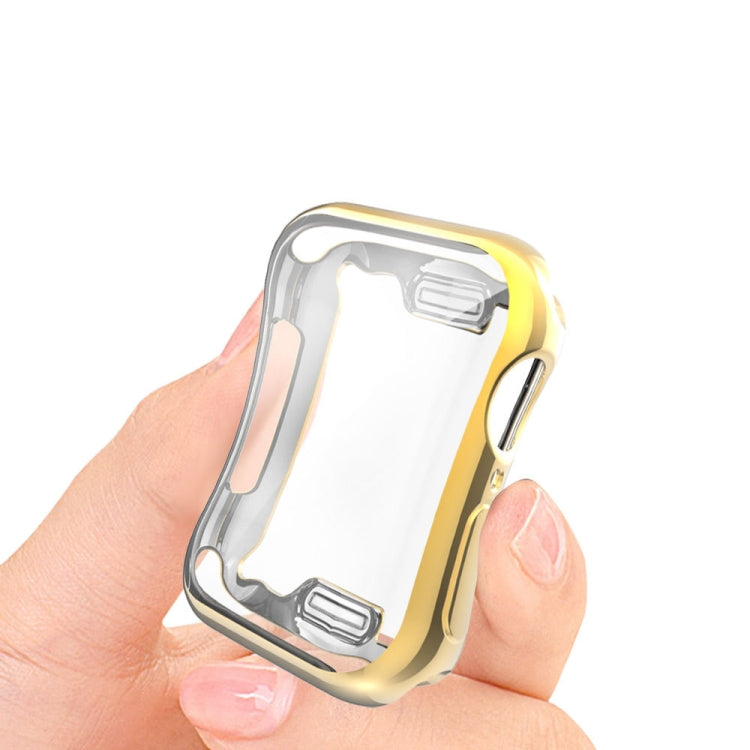 Full Coverage Plating TPU Case for Apple Watch Series 5 & 4 44mm, For Series 5 & 4 44mm