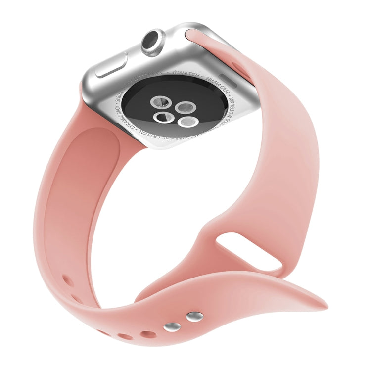 Double Rivets Silicone Watch Band for Apple Watch Series 3 & 2 & 1 38mm, Apple Watch 38mm