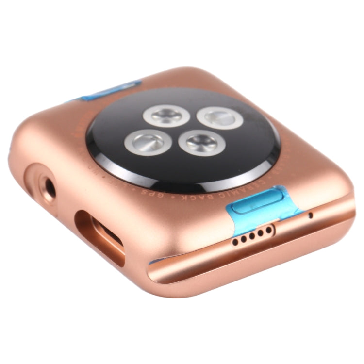 Back Cover For Apple Watch Series 3 38mm (LTE), For Series 3 38mm (LTE) (Rose Gold)