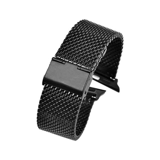 304 Stainless Steel Milanese Watch Band with Connector For Apple Watch Series 10 42mm / 9&8&7 41mm / SE 3&SE 2&6&SE&5&4 40mm / 3&2&1 38mm