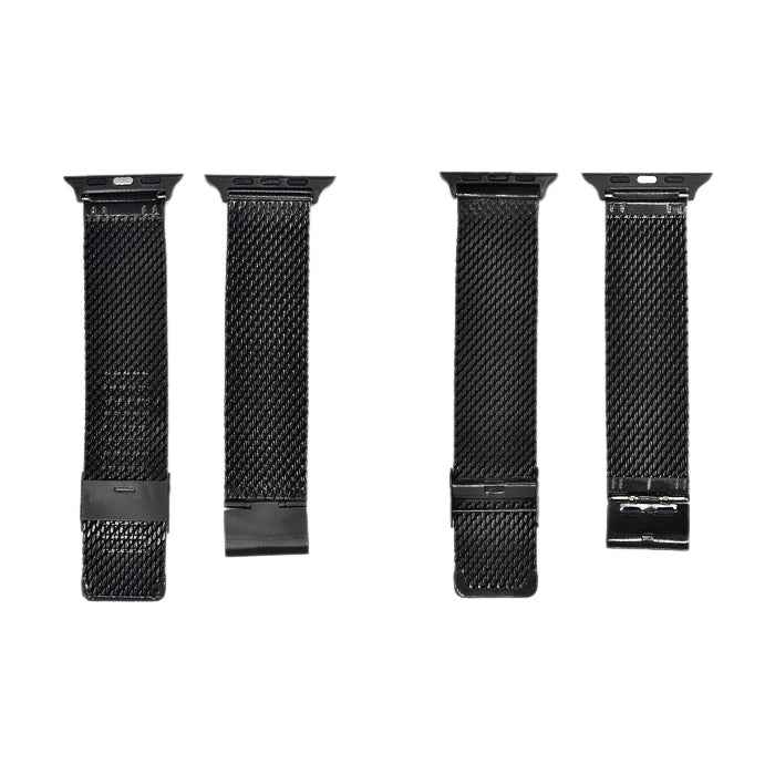 304 Stainless Steel Milanese Watch Band with Connector For Apple Watch Ultra 49mm&Watch Ultra 2 49mm / Series 10 46mm / 9&8&7 45mm / SE 3&SE 2&6&SE&5&4 44mm / 3&2&1 42mm