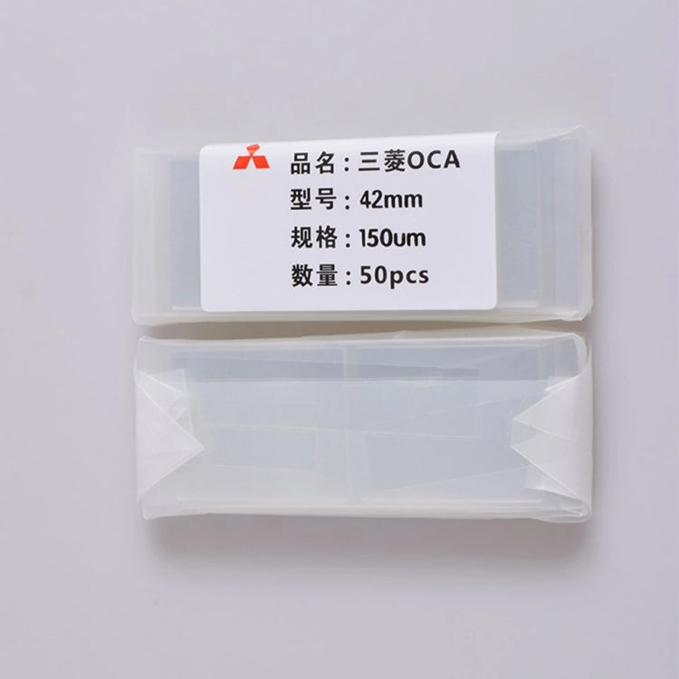 50 PCS OCA Optically Clear Adhesive for Apple Watch Series 1 / 2 / 3 42MM, For Watch Series 1 / 2 / 3 42MM - BSPART
